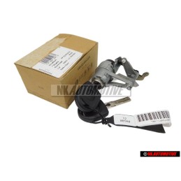 VW Originale Cilindro Serratura Con Chiavi E Scatola - 1J6827297G
