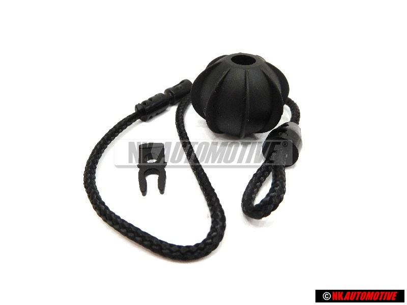 VW Originale Nastro Di Fissaggio Nero Satinato - 1K8863447 9B9