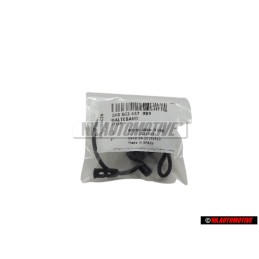 VW Originale Nastro Di Fissaggio Nero Satinato - 1K8863447 9B9