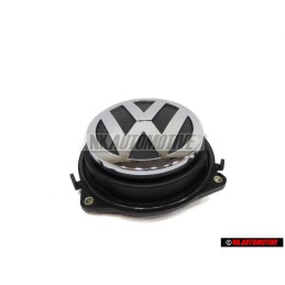 VW Originale Comando Con Microinterruttore Colori Cromati/Nero - 3C5827469K ULM