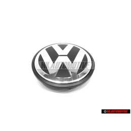 VW Originale Copriruota Nero/Antracite Metall. 