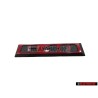 VW Originale G40 Posteriore Logo Emblema Scritta Rosso - 871853750C