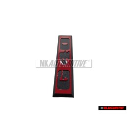 VW Originale G40 Posteriore Logo Emblema Scritta Rosso - 871853750C