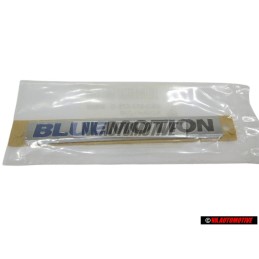 VW Originale BLUE MOTION Posteriore Logo Emblema Scritta Cromo - 6R0853675G WWS
