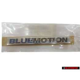 VW Originale BLUE MOTION Posteriore Logo Emblema Scritta Cromo - 6R0853675G WWS