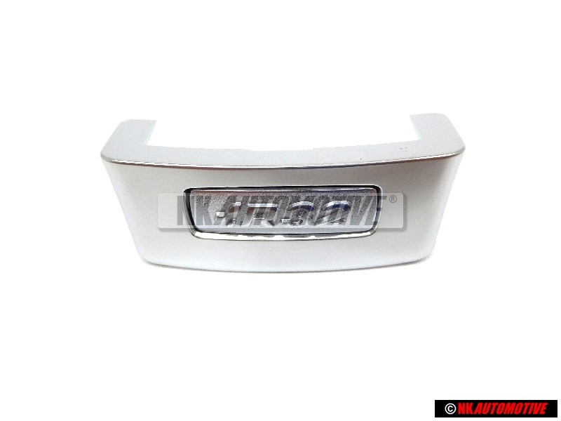 VW Originale R32 Volante Placca Logo Emblema Simbolo Alluminio - 1K0419685K 3Q7