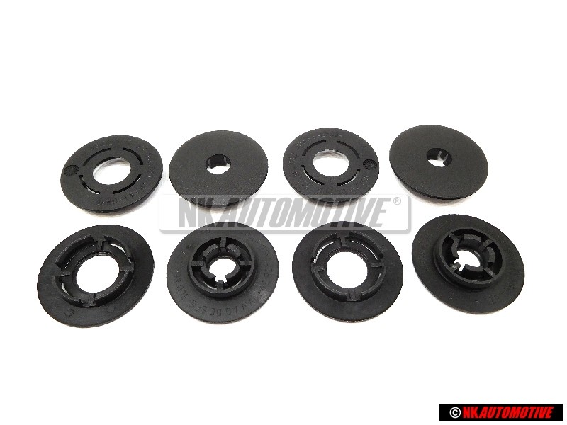 VW Originale 1 Serie Di Bottoni A Pressione Per Il Fissaggio - 3C0061795 9B9