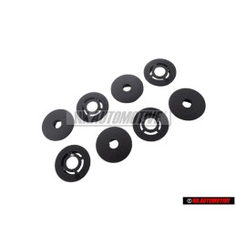 VW Originale 1 Serie Di Bottoni A Pressione Per Il Fissaggio - 3C0061795 9B9
