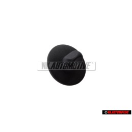 VW Originale Bottone Per Tappeto Nero - 3D0864851 01C