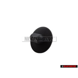 VW Originale Bottone Per Tappeto Nero - 3D0864851 01C