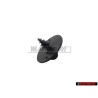 VW Originale Bottone Per Tappeto Nero - 3D0864851 01C