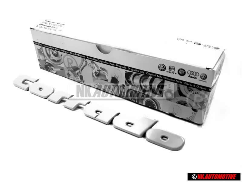 VW Originale CORRADO Posteriore Logo Emblema Scritta PrimeRosso - 535853687 GRU