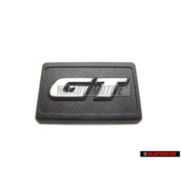 VW Originale GT Lato Logo Emblema Scritta Argento Spazzolato - 191853688R GX2