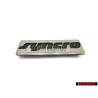 VW Originale SYNCRO Lato Logo Emblema Scritta Nero Cromo - 191853714A GX2