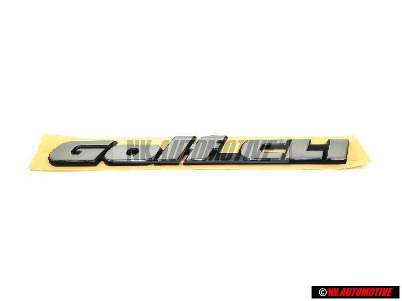 VW Originale GOLF CLI Posteriore Logo Emblema Scritta Cromo - 1H6853687AFZ10