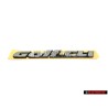 VW Originale GOLF CLI Posteriore Logo Emblema Scritta Cromo - 1H6853687AFZ10