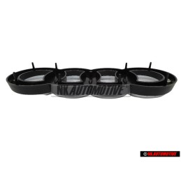 Audi Originale Anelli Fronte Logo Emblema Simbolo Nero Cromo RS2 - 8A0853600