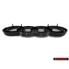Audi Originale Anelli Fronte Logo Emblema Simbolo Nero Cromo RS2 - 8A0853600