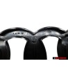 Audi Originale Anelli Fronte Logo Emblema Simbolo Nero Cromo RS2 - 8A0853600
