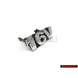 VW Originale 16V Fronte Logo Emblema Scritta Cromo - 6N0853679C FDY