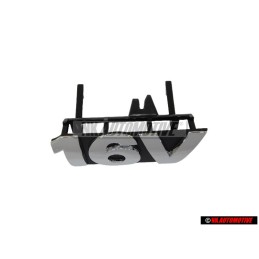 VW Originale 16V Fronte Logo Emblema Scritta Cromo - 6N0853679C FDY