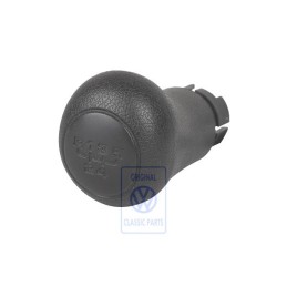 VW Originale Pomello Leva Cambio Nero Satinato - 1H0711141H 01C