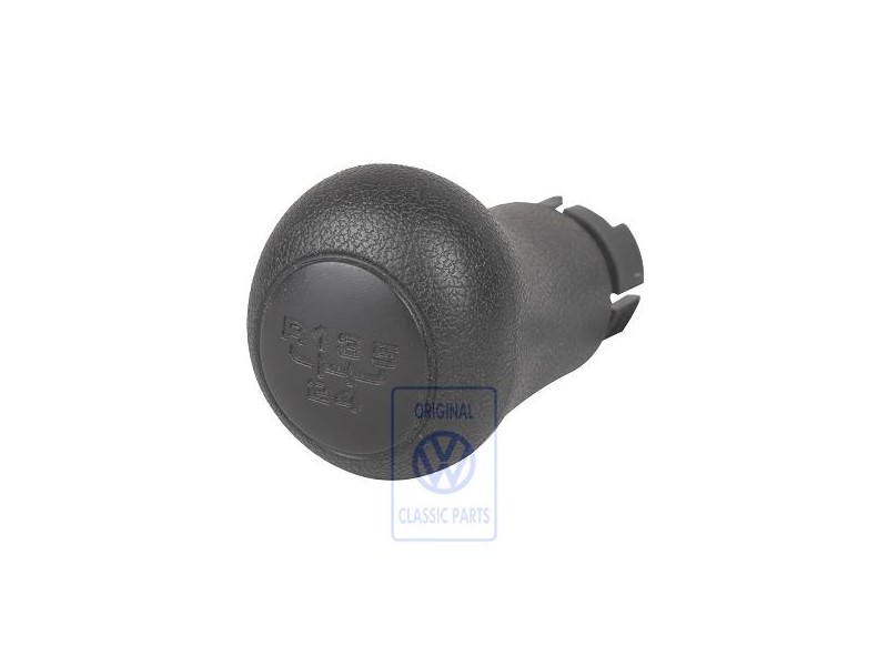VW Originale Pomello Leva Cambio Nero Satinato - 1H0711141H 01C