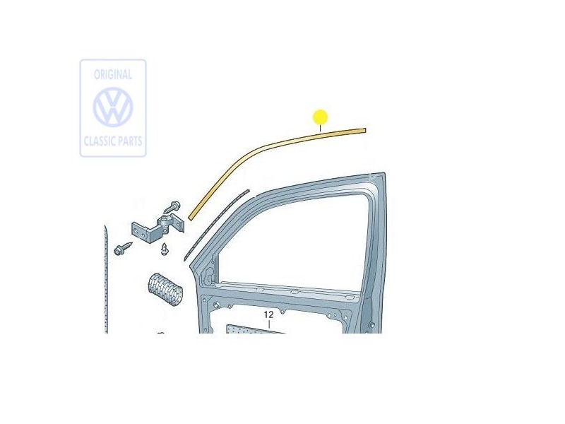 VW Originale 1 Set Pellicole Protettive - 1J3898105