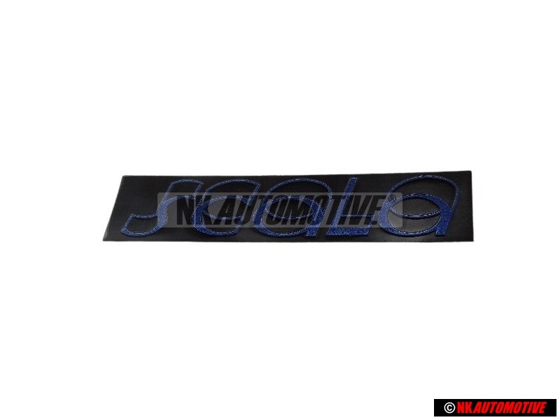 VW Originale SCALA Lato Logo Emblema Simbolo Nero Blu - 533853686H BDE