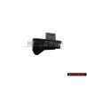 VW Originale Cappuccio Canalino Di Guida Nero Satinato - 191881347 01C
