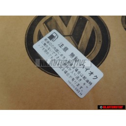 VW Originale Targhetta Adesiva Per Rifornimento Carburante - 1H0010093H