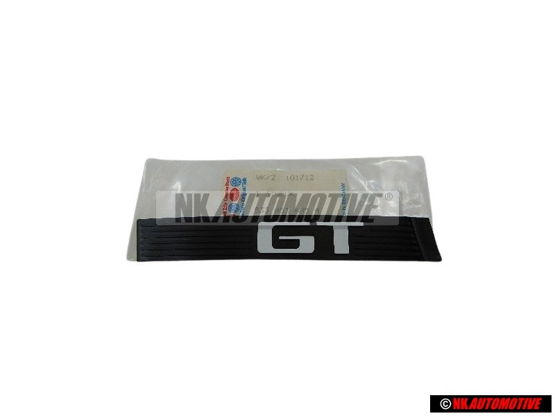 VW Originale GT Lato Logo Emblema Simbolo Nero Cromo - 533853685A GX3