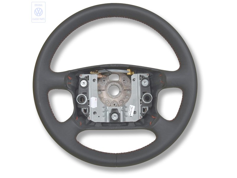 VW Originale Volante Pelle Nero/Arancio Tropic - 1J0419091APHCB