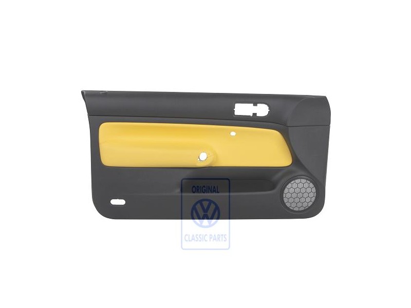 VW Originale Rivestimento Porta (Pelle) Giallo - 1J3867011DNHUV