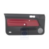 VW Originale Rivestimento Porta (Pelle) Rosso - 1J3867011DNLLD