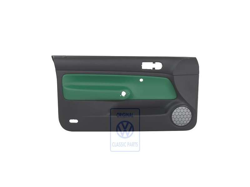 VW Originale Rivestimento Porta (Pelle) Verde - 1J3867011DNLLE