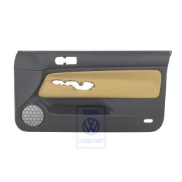 VW Originale Rivestimento Porta (Tessuto) Nero/Giallo - 1J3867012CDGRE