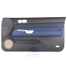 VW Originale Rivestimento Porta Pelle Nero/Blu Orbita - 1J3867012CPGEC