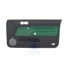 VW Originale Rivestimento Porta (Pelle) Verde - 1J3867012EBLLE
