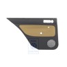 VW Originale Rivestimento Porta (Pelle) Nero/Jazzblue - 1J3867012EDHSE