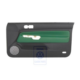 VW Originale Rivestimento Porta (Pelle) Verde - 1J3867012EDLLE