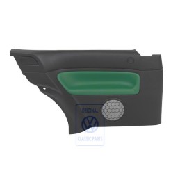 VW Originale Rivestimento Laterale (Pelle) Verde - 1J3867043CCLLE