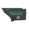 VW Originale Rivestimento Laterale (Pelle) Verde - 1J3867043CCLLE