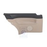 VW Originale Rivest. Laterale (Tessuto) Nero/Beige Chiaro - 1J3867043CJFWW