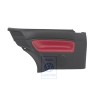 VW Originale Rivestimento Laterale (Pelle) Rosso - 1J3867043CMLLD