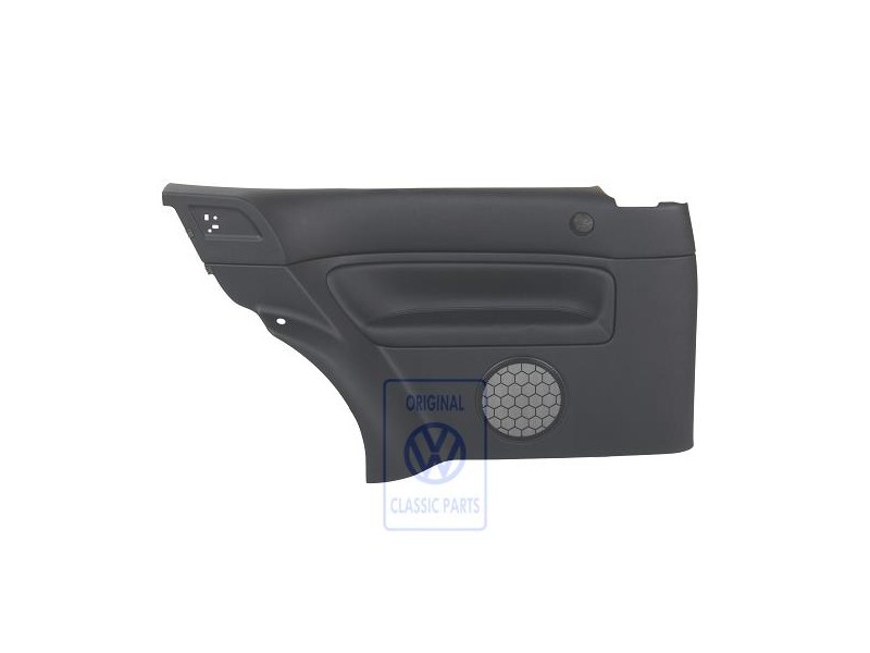 VW Originale Rivestimento Laterale (Pelle) Nero/Nero - 1J3867043CNHSA