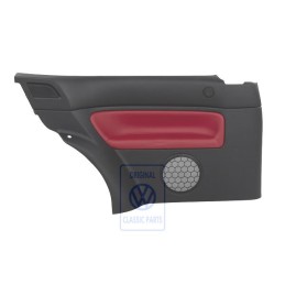 VW Originale Rivestimento Laterale (Pelle) Rosso - 1J3867043CNLLD