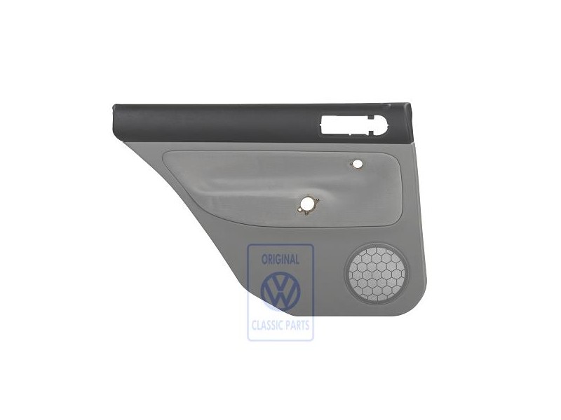 VW Originale Rivestimento Laterale (Pelle) Nero/Beige Chiaro - 1J3867044AQFWZ