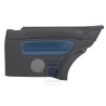VW Originale Rivestimento Laterale (Pelle) Nero/Blu Orbita - 1J3867044AQGEC