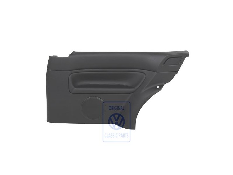 VW Originale Rivestimento Laterale (Pelle) Nero/Nero - 1J3867044CBHSA